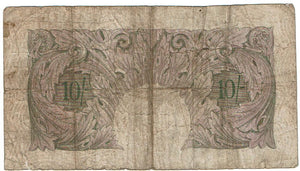 England 10 Shilling #366 1940-8 