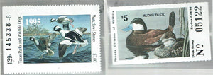 1995 & 1997 State Duck Mint Stamp Lot