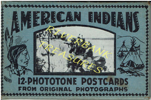 American Indians Photo postcard Pack