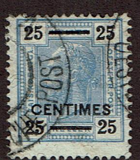 Austria Offices in Crete # 10 Cancelled Stamp