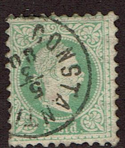 Austria Offices in Turkish Empire #7d Stamp