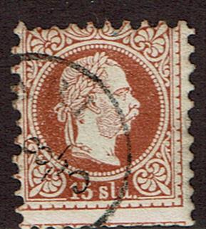 Austria Offices in Turkish Empire #7i Stamp