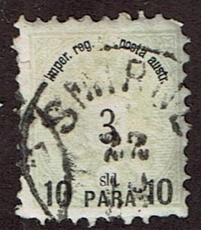 Austria Offices in Turkish Empire #14a Cancelled Stamp