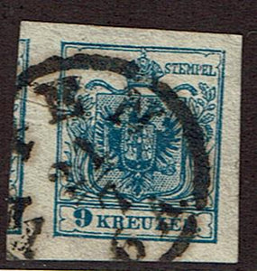 Austria # 5g Type III Cancelled Stamp