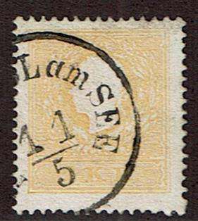 Austria # 6 Cancelled Stamp