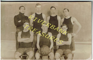 Basketball Team Real Photo 1909