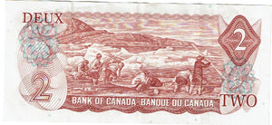 Canada  2 Dollars #76D 1974