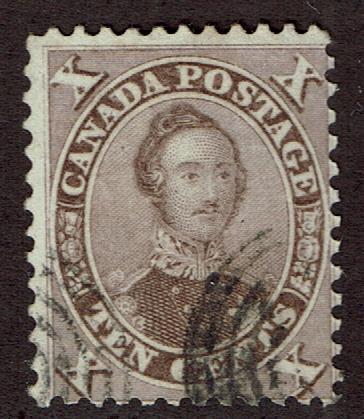 Canada #16 Stamp Perf 11.75