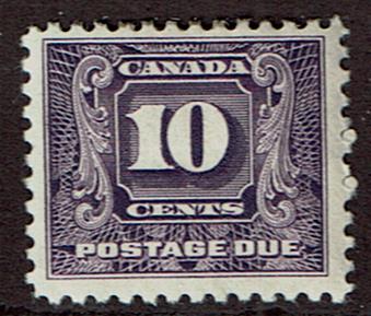 Canada #J10 Stamp 