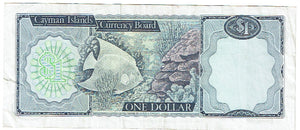 Cayman Islands One Dollar #5B 1974