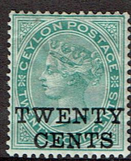 Ceylon #105   MH