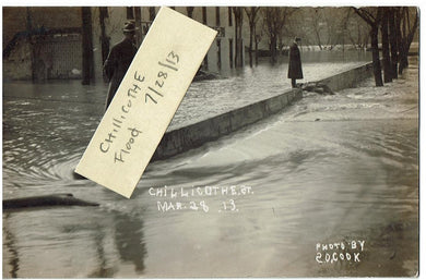 Real Photo Chillicothe Flood 7/28/1913