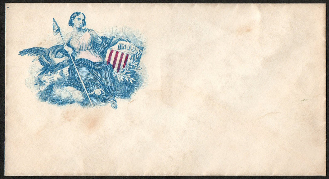 US Civil War Patriotic Cover Unused