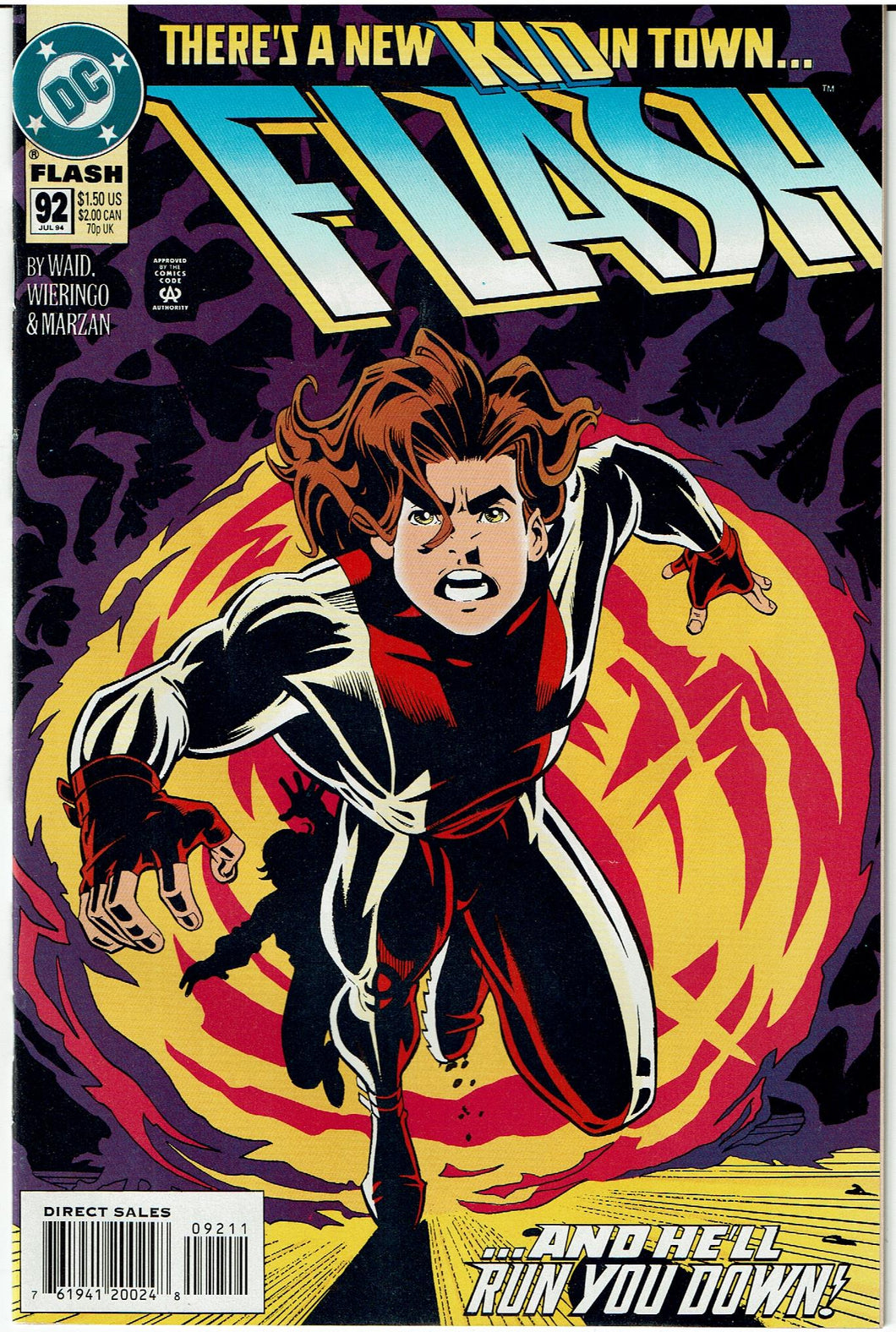 Flash #92 DC Comic Near Mint/Mint