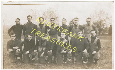 Football Team Real Photo 1911