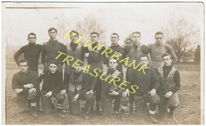Football Team Real Photo 1911