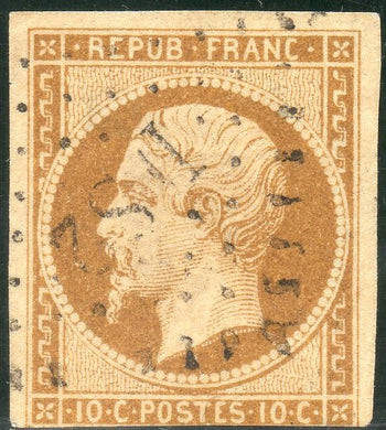 France Scott# 10a Used with APS Cert