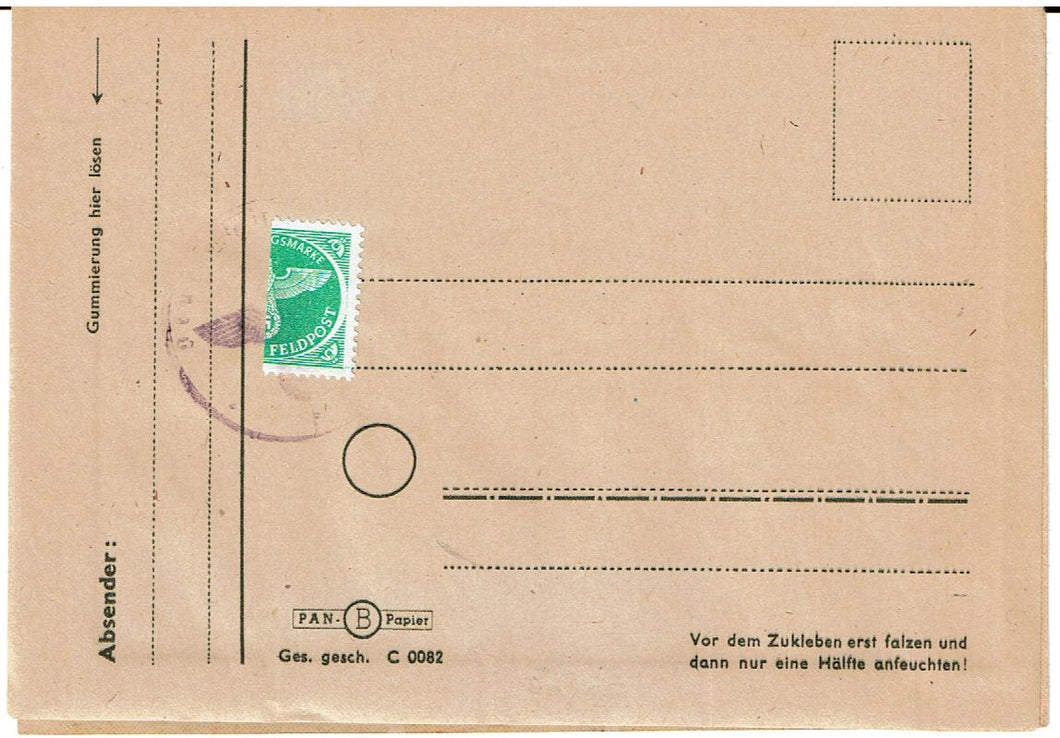 German bisect #  on Germany Zone Map Cover