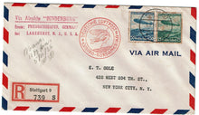 Load image into Gallery viewer, US Destination Hindenburg LZ129 Flight May 6 1936