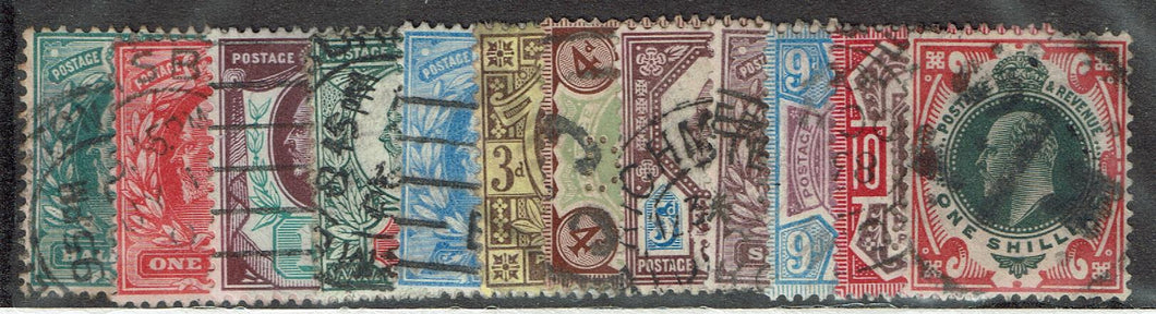 Great Britain #127-38 Set Cancelled