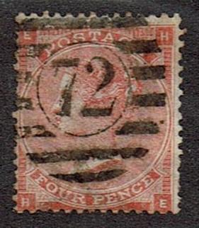 Great Britain #34 Cancelled