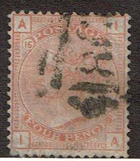 Great Britain #69 Plate 15 Cancelled