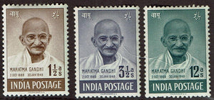 India #203-5 Gandhi Short Set