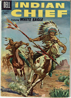 Indian Chief featuring White Eagle Dell Comic