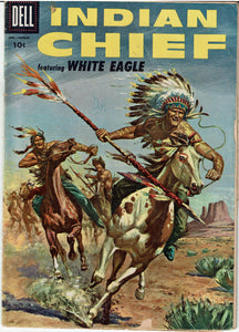 Indian Chief featuring White Eagle Dell Comic
