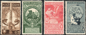 Italy 119-122 MH Set