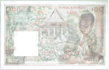 Load image into Gallery viewer, Laos 100 Yen KR 6a 1957 Extra Fine