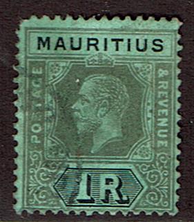 Mauritius #156a Die I