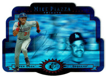 Load image into Gallery viewer, Baseball Mike Piazza Autographed 1 of 1 Upper Deck SPX 1996