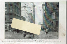 Load image into Gallery viewer, Real Photo Big Flood Pittsburg Pa. 1907