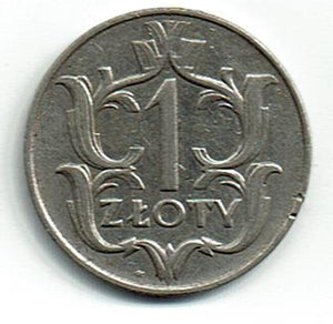 Poland 1 Zloty 1929 XF