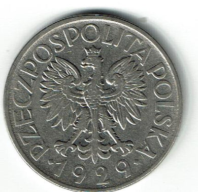 Poland 1929 1 Zloty AU