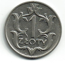 Load image into Gallery viewer, Poland 1929 1 Zloty AU