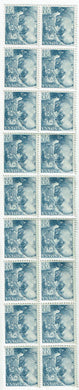 Spain #701a Strip of 18 stamps