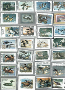 1995 & 1997 State Duck Mint Stamp Lot