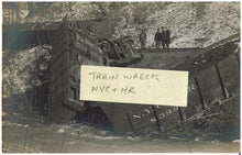 Load image into Gallery viewer, Real Photo NYC &amp; HR Train Wreck