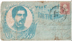 US Patriotic Cover General McClellan With #65