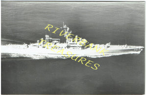 USS Bainbridge Real Photo postcard