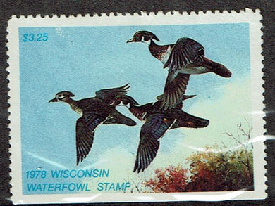 US Wisconsin Duck #1 MNH