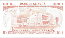 Load image into Gallery viewer, Uganda 1000 Shillings KR 23  Uncirculated