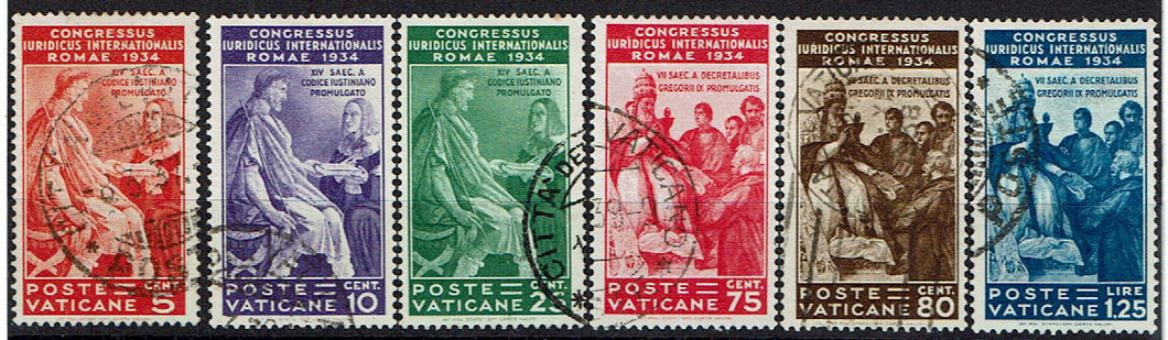 Vatican #41-6 Cancelled