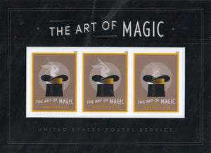 US 5306, 2018 The Art of Magic (Souvenir Sheet of 3) 2018 Mint NH S/S